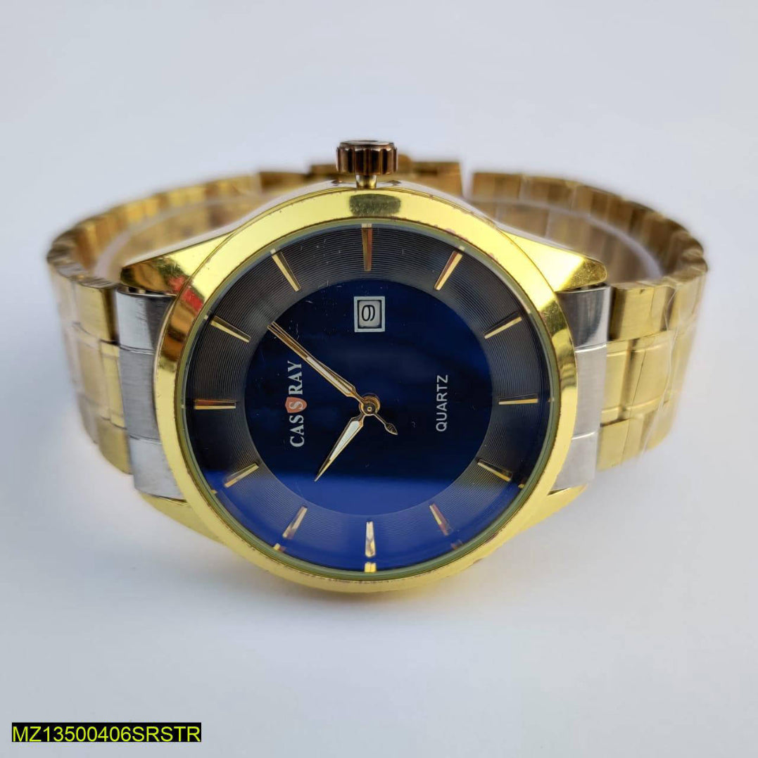 Durable Stainless Steel Luxury Watch for Men