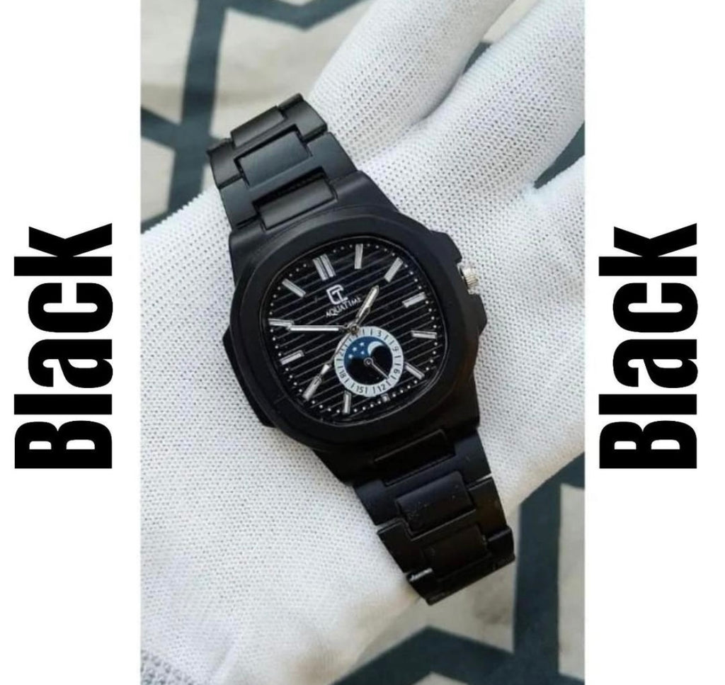 Elegant Splash Proof Quartz Movement Watch for Men