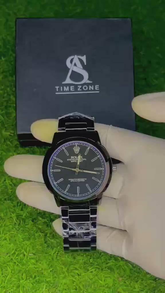 Stylish Men’s Splash Proof Quartz Movement Watch